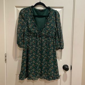 Floral mini dress